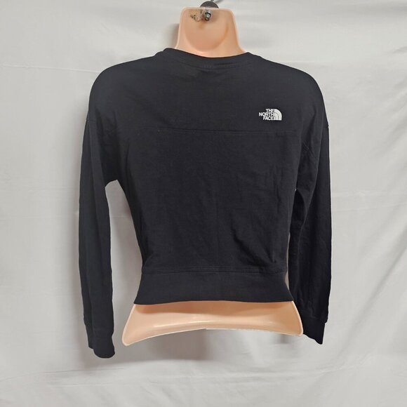 The North Face Long Sleeve Crop Top Women Size XS Black - Picture 6 of 14